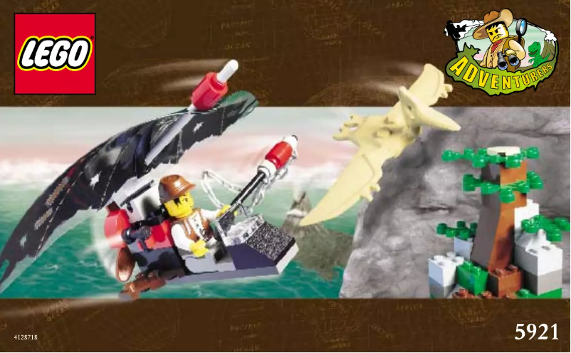 Page 1 de la notice Manuel utilisateur Lego Adventurers 5921