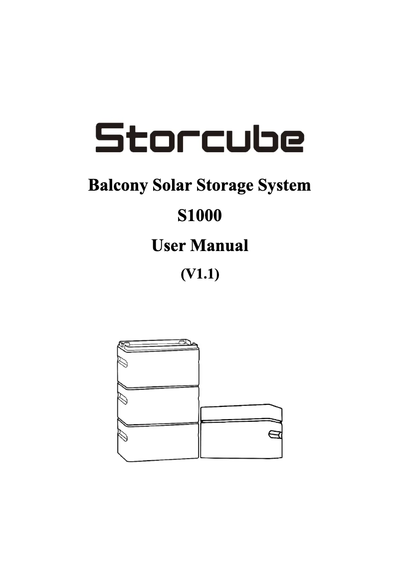 Image de la première page du manuel de l'appareil S1000