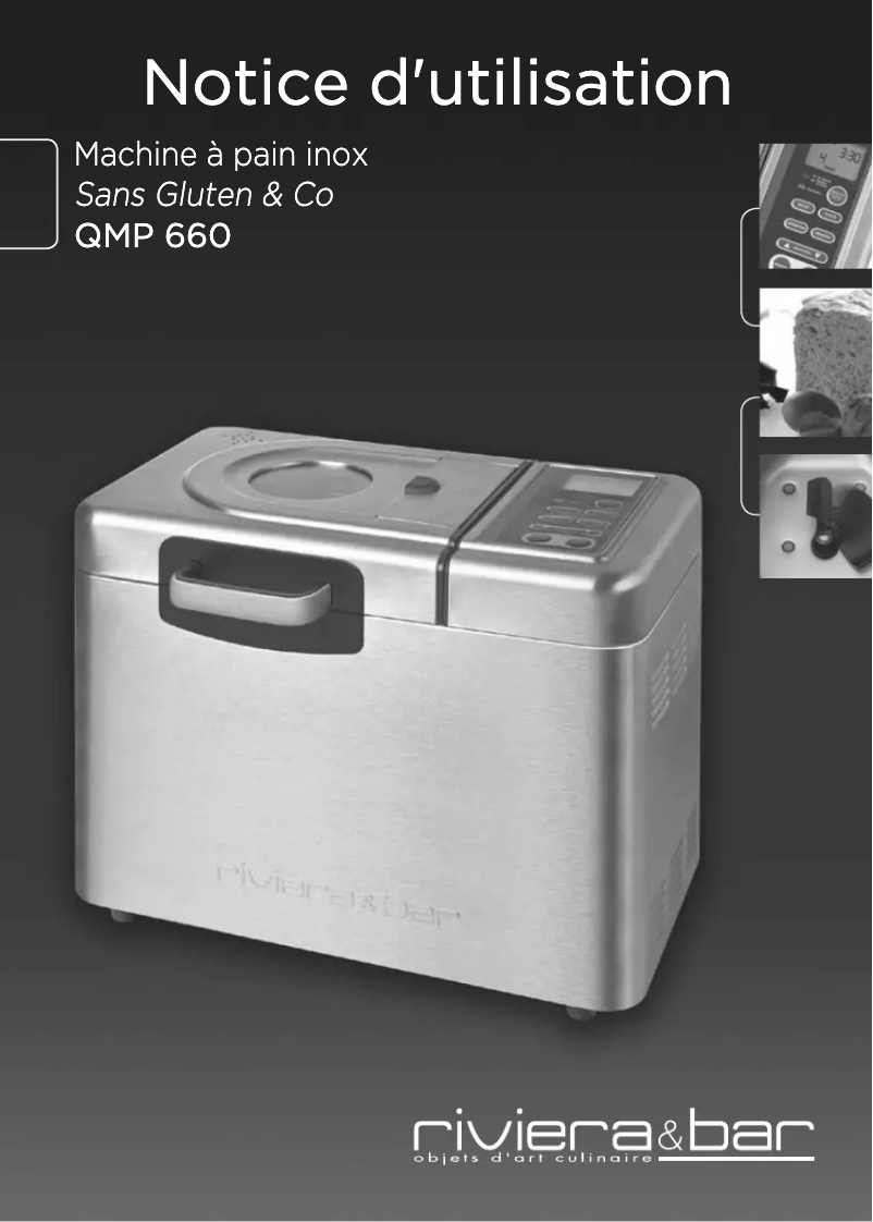 Image de la première page du manuel de l'appareil QMP660