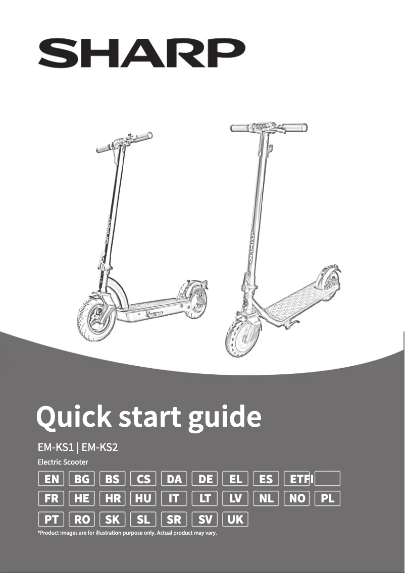 Image de la première page du manuel de l'appareil EM-KS2BEU