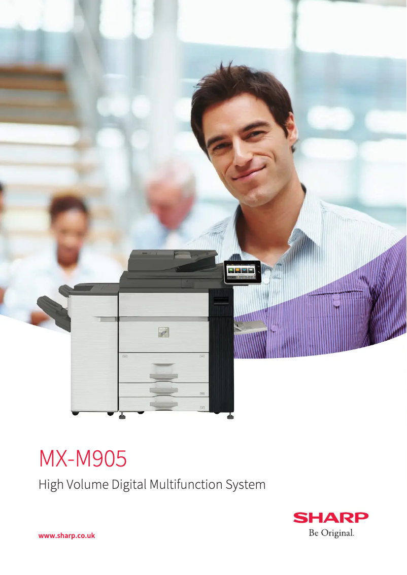 Page n°1 - Brochure Sharp MX-M905