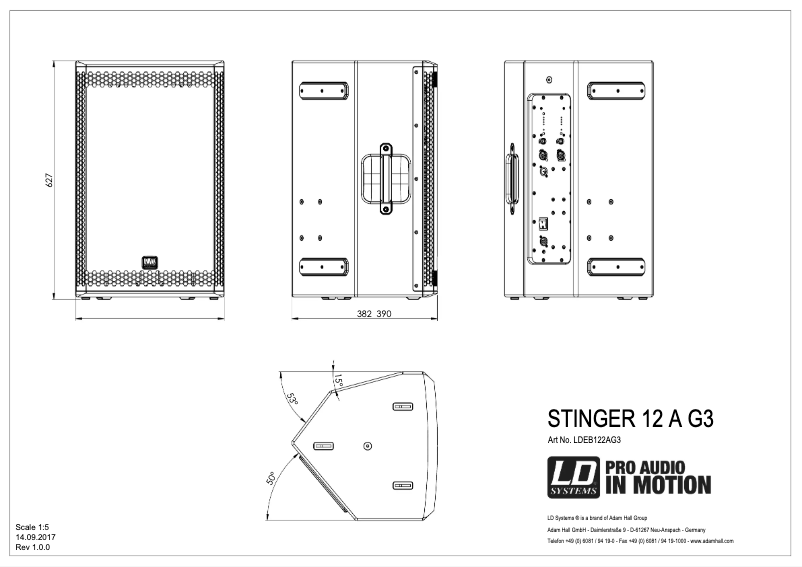 Image de la première page du manuel de l'appareil STINGER 12 A G3