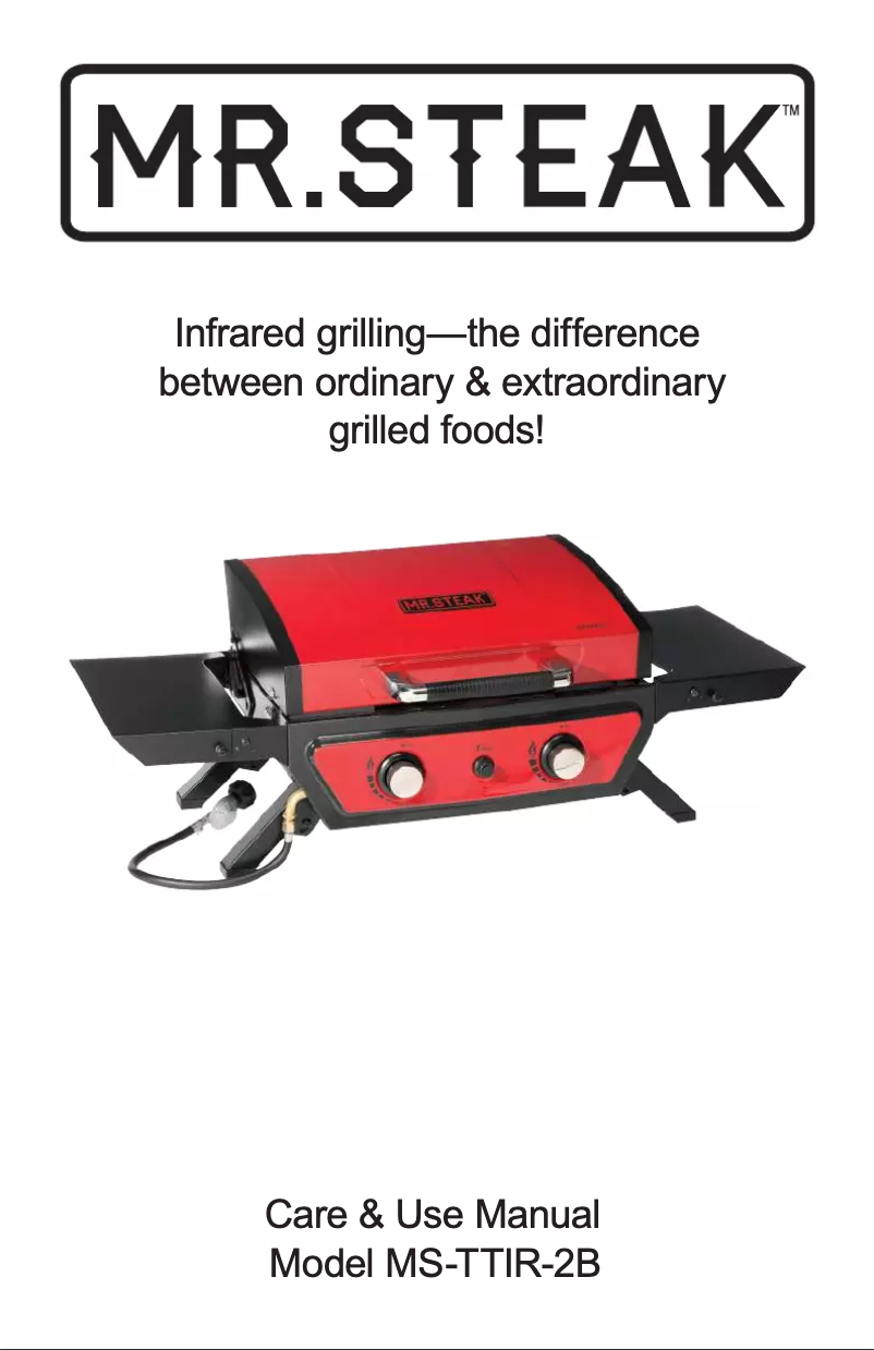 Imagen de la primera página del manual del dispositivo MS-TTIR-2B