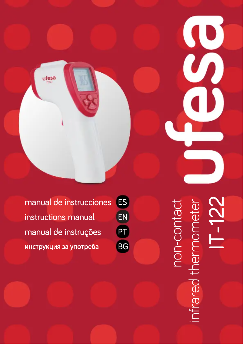 Page n°1 - Manuel utilisateur Ufesa IT-122