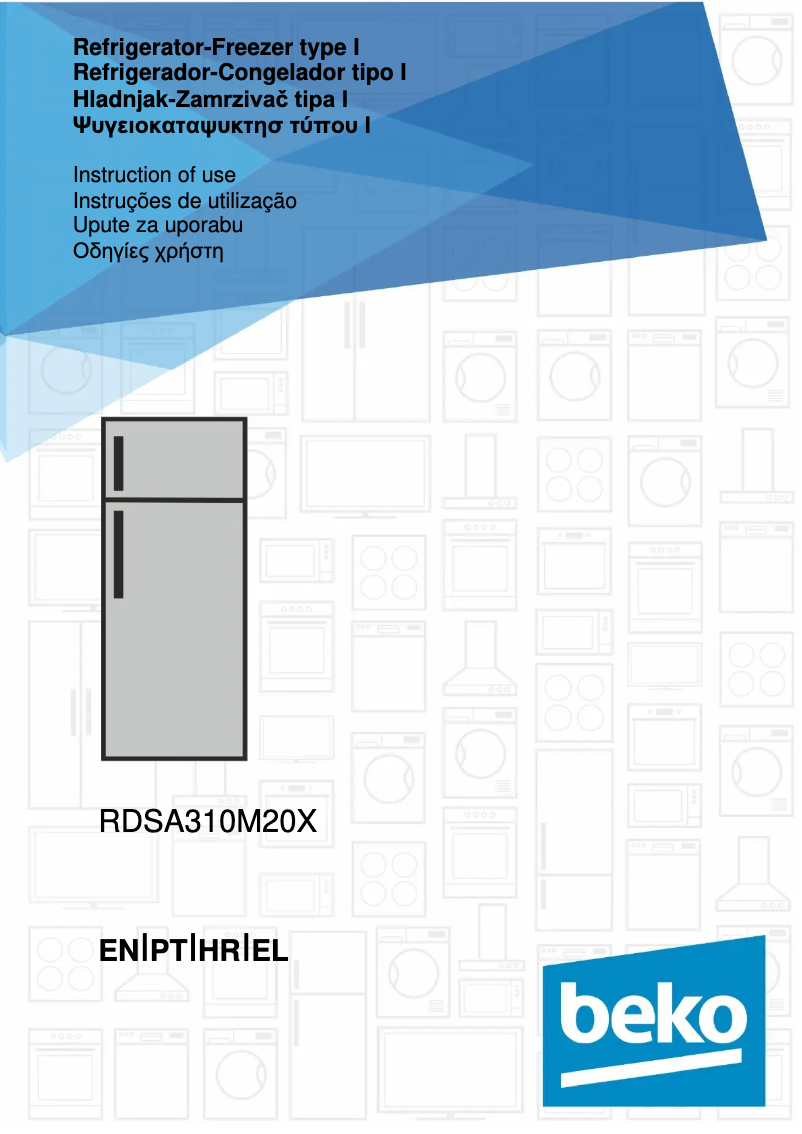 Image de la première page du manuel de l'appareil RDSA310M20X