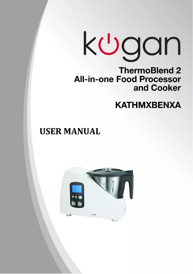 Page n°1 - Manuel utilisateur Kogan KATHMXBENXA