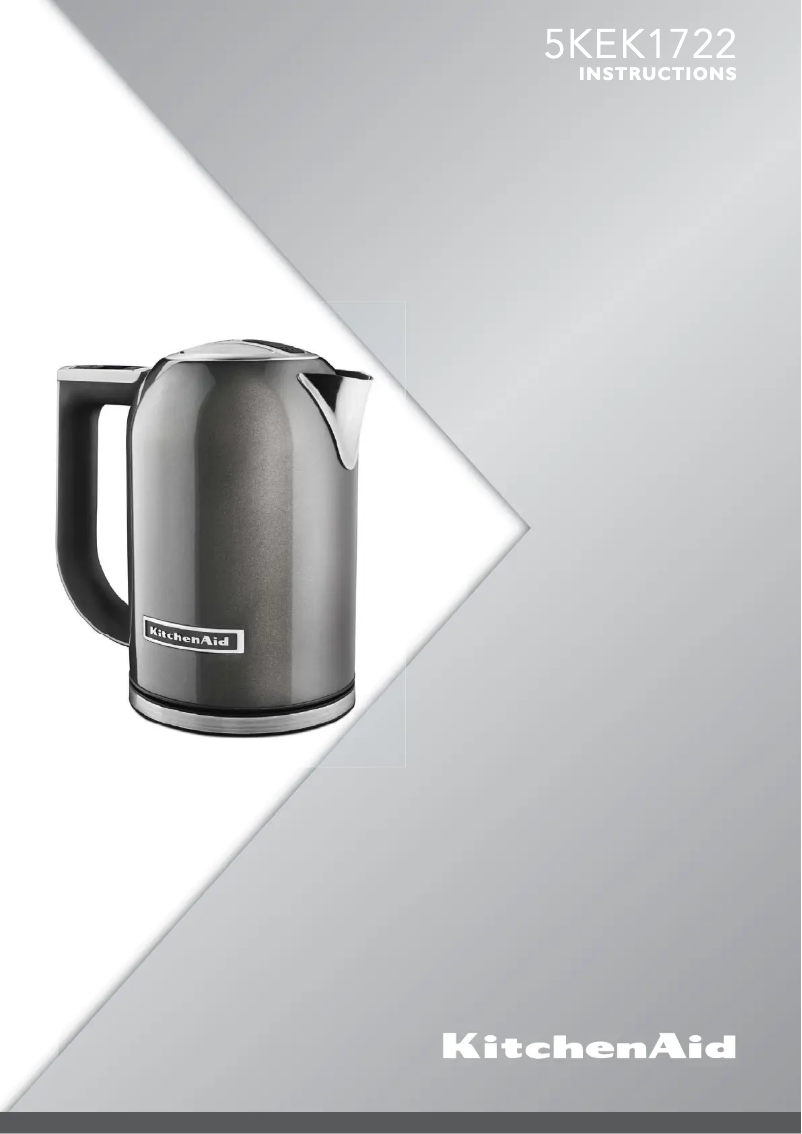 Page 1 de la notice Manuel utilisateur KitchenAid Artisan KEK1722