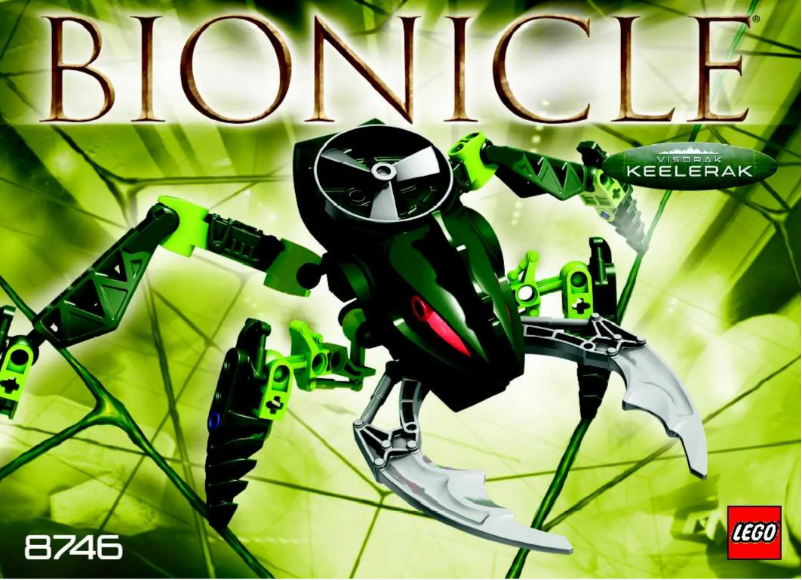 Image de la première page du manuel de l'appareil Visorak Keelerak