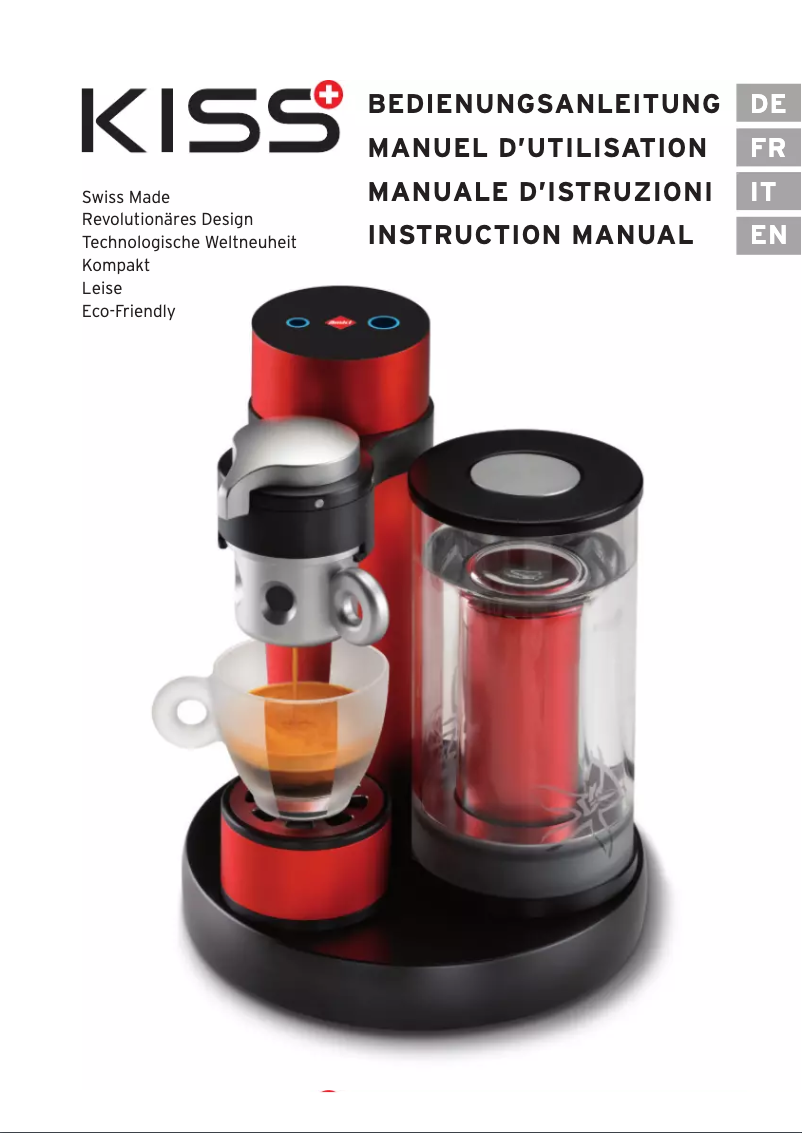 Page 1 of the manual User Manual Amici KISS MIE 261