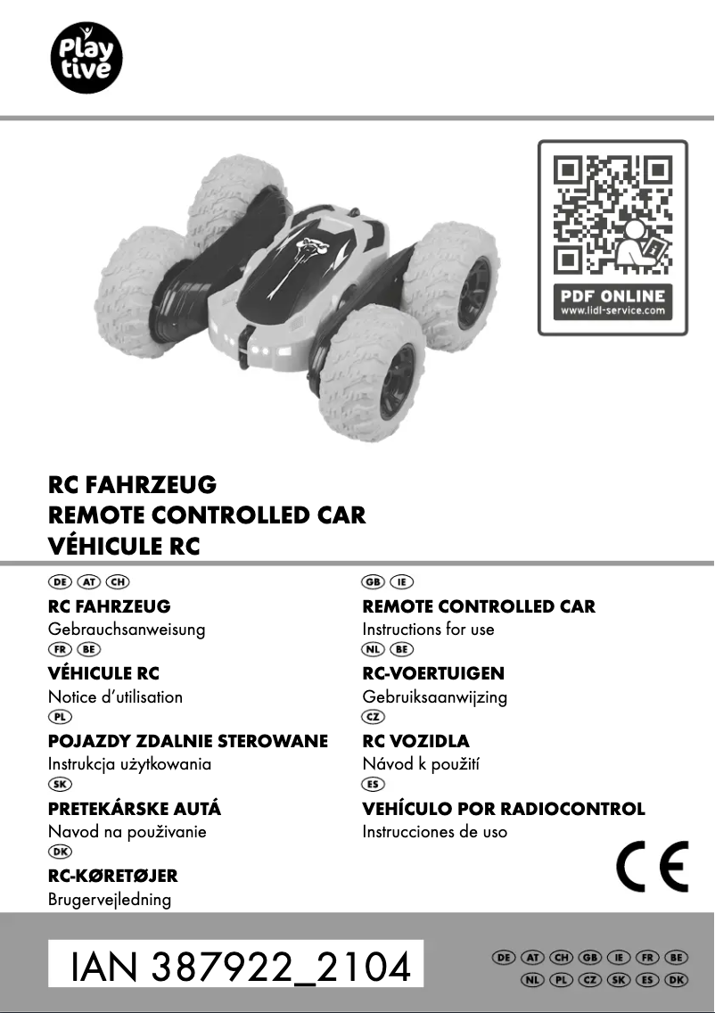 Image de la première page du manuel de l'appareil IAN 387922