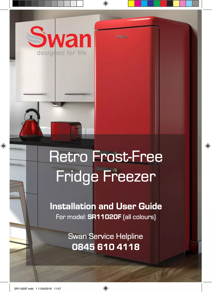 Page n°1 - Manuel utilisateur Swan SR11020FBN