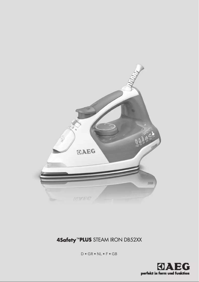 Page 1 de la notice Manuel utilisateur AEG DB5136GR-U