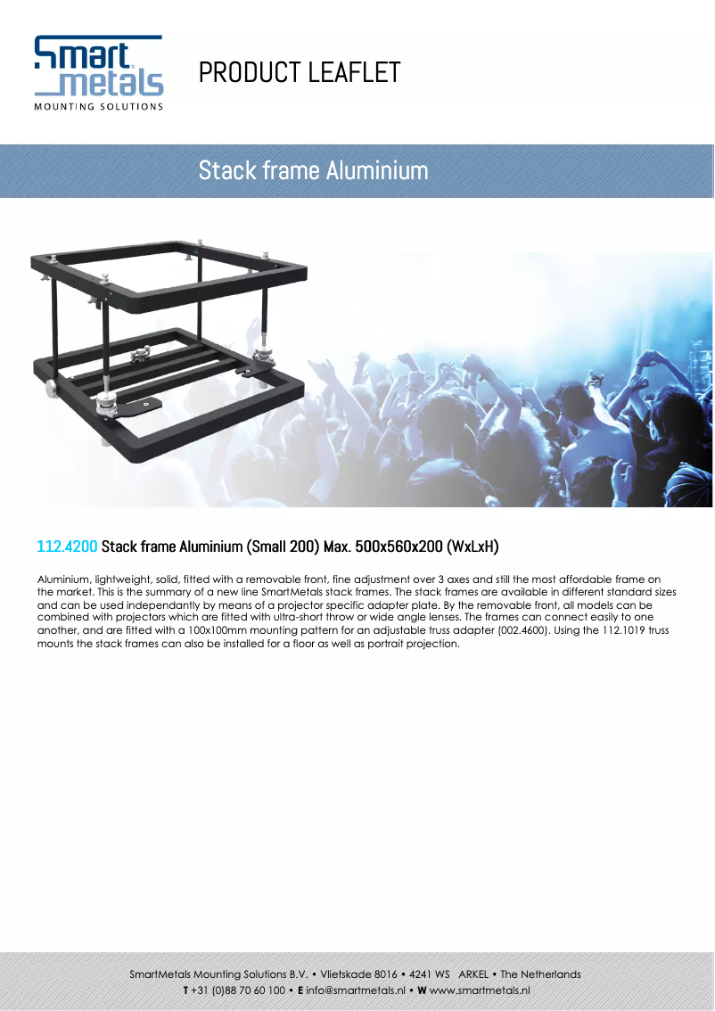 Page 1 de la notice Manuel utilisateur Optoma SFFPRO2