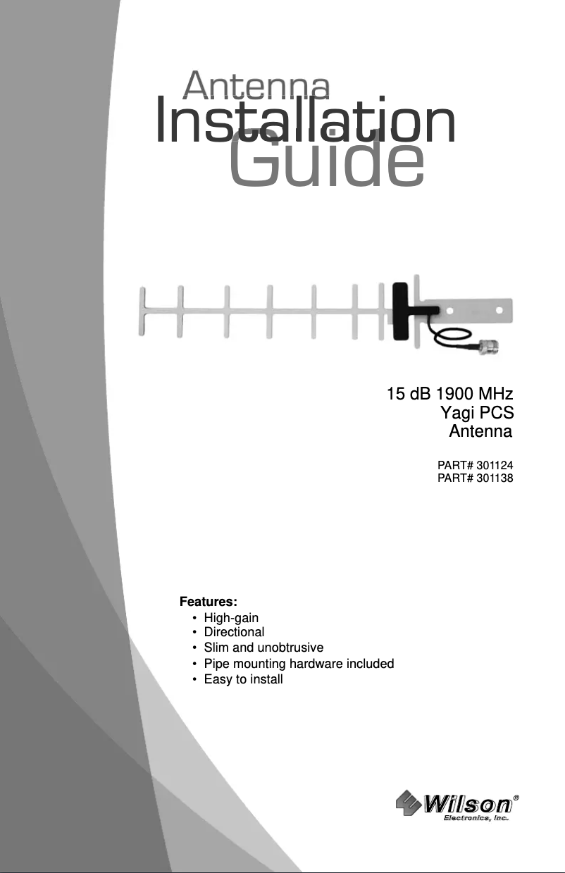Page 1 de la notice Manuel utilisateur Wilson 301124