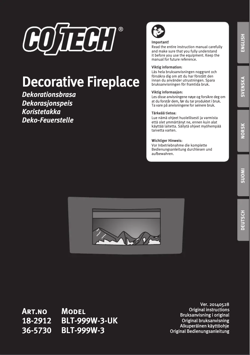 Page 1 de la notice Manuel utilisateur Cotech BLT-999W-3