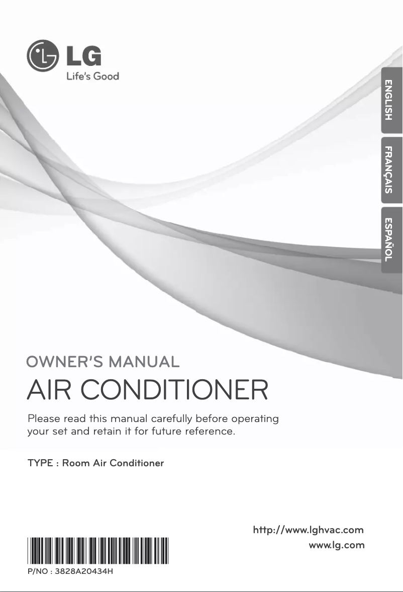 Page 1 de la notice Manuel utilisateur LG LSN093CE