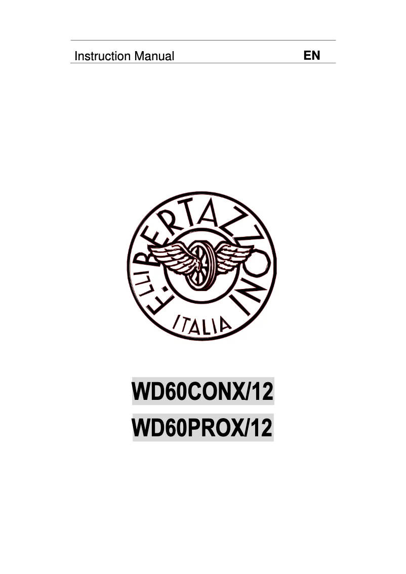 Image de la première page du manuel de l'appareil WD60HERA