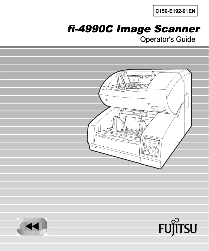 Page n°1 - Manuel utilisateur Fujitsu fi-4990C
