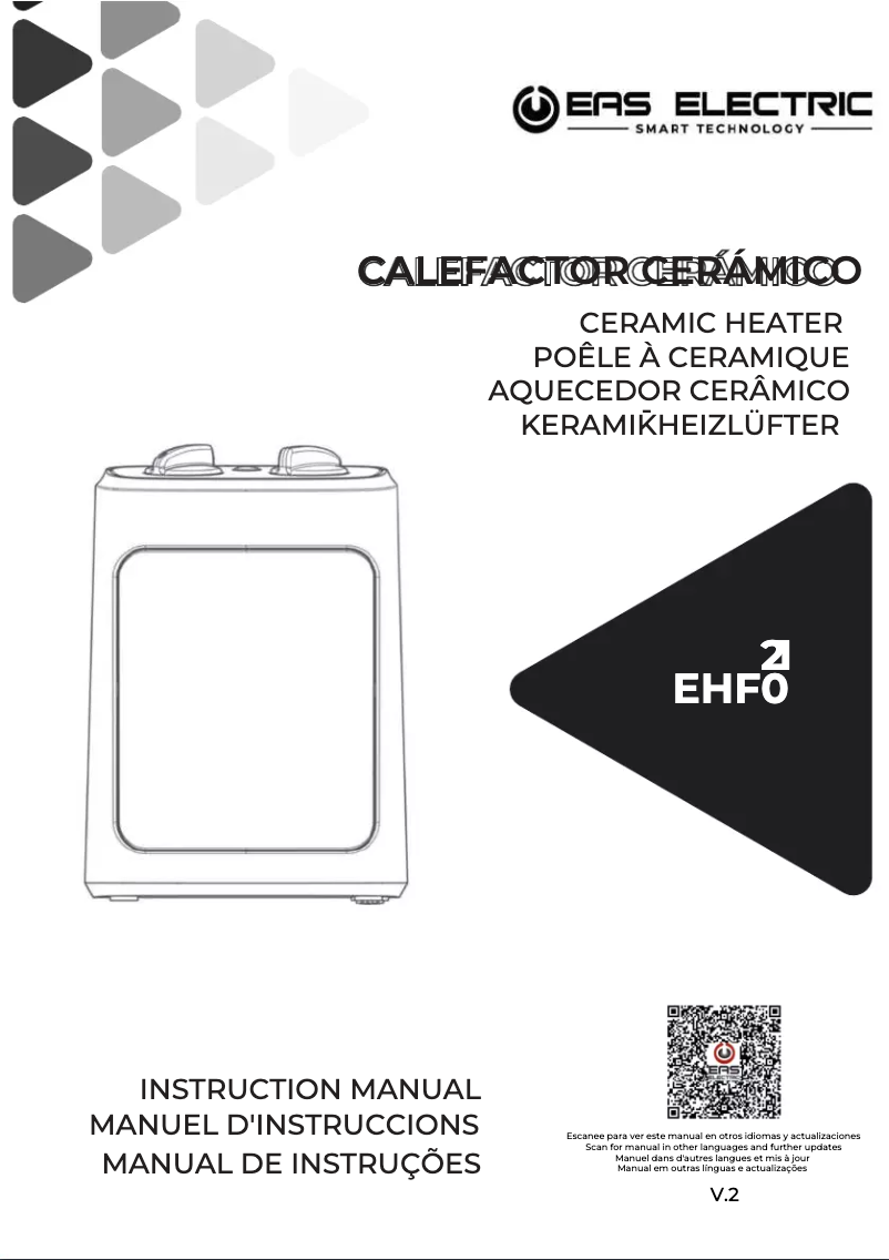 Page n°1 - Manuel utilisateur EAS Electric EHF201