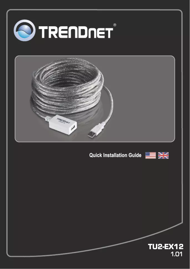 Image de la première page du manuel de l'appareil TU2-EX12