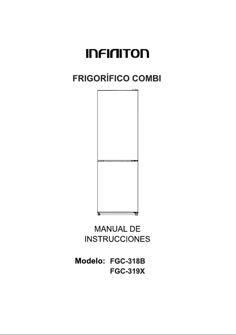 Page 1 de la notice Manuel utilisateur Infiniton FGC-319X