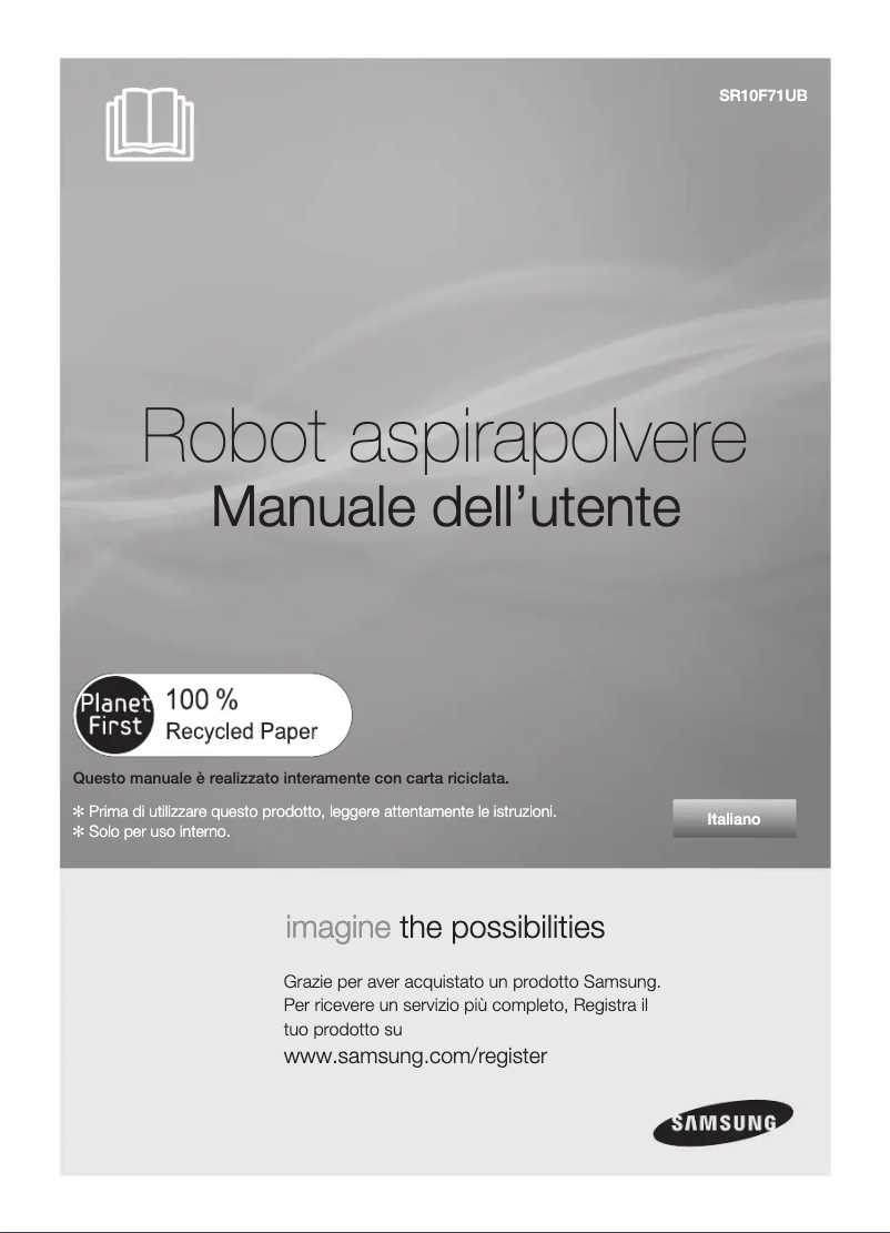 Página 1 del manual Manual de usuario Samsung SR10F71UB