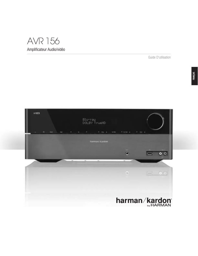 Page 1 de la notice Manuel utilisateur Harman Kardon AVR-156