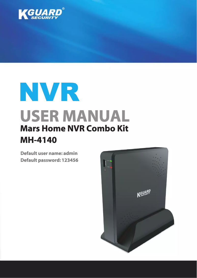 Image de la première page du manuel de l'appareil MH-4140