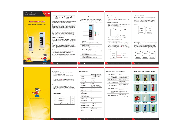 Page 1 de la notice Manuel utilisateur Noyafa NF-2030