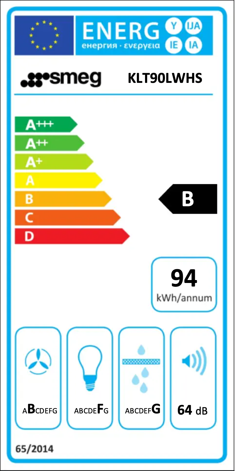 Image de la première page du manuel de l'appareil KLT90LWHS