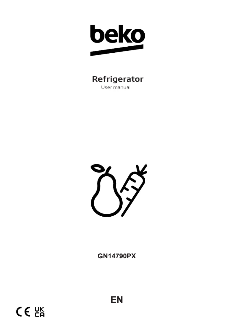 Image de la première page du manuel de l'appareil GN14790PX