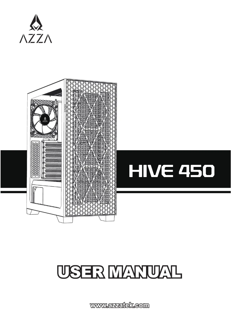 Image de la première page du manuel de l'appareil Hive 450