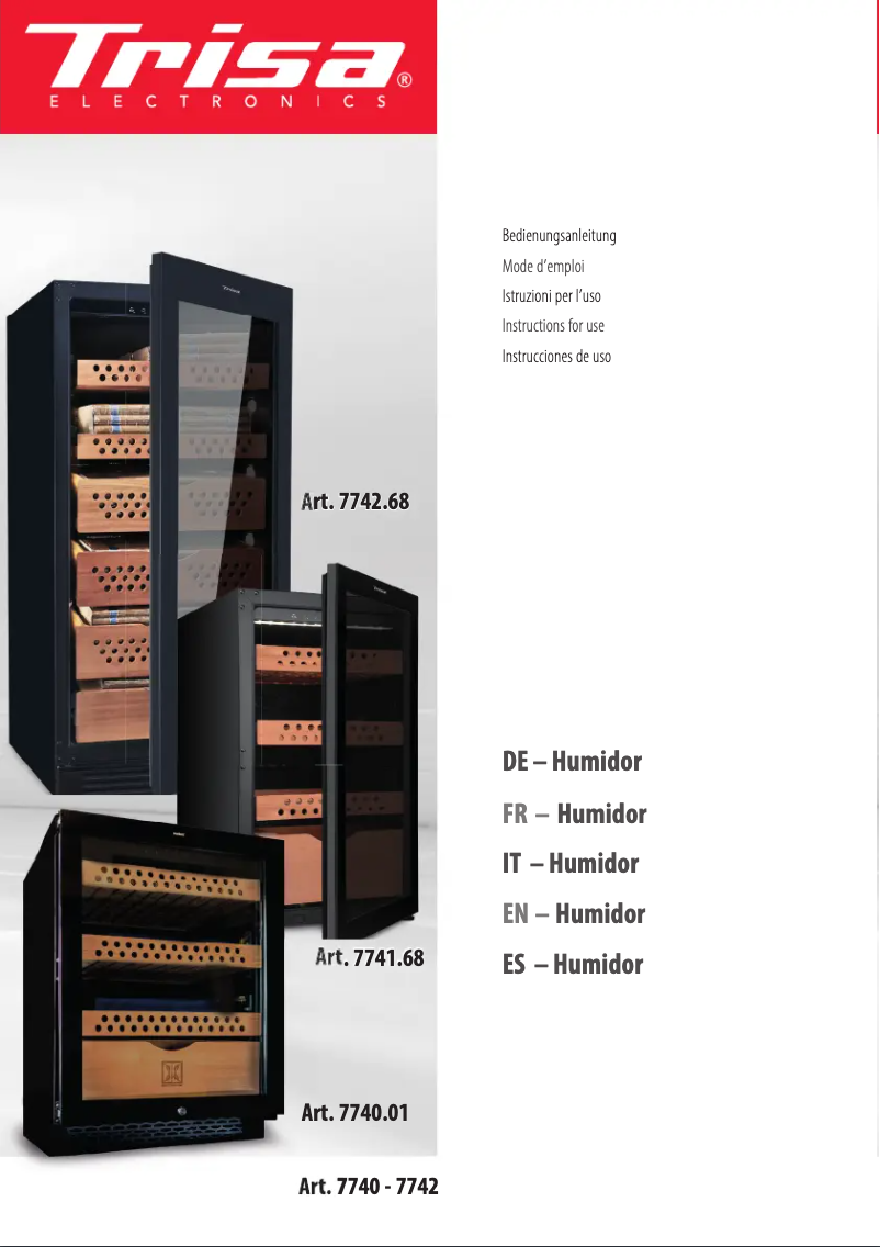 Image de la première page du manuel de l'appareil 7742.68