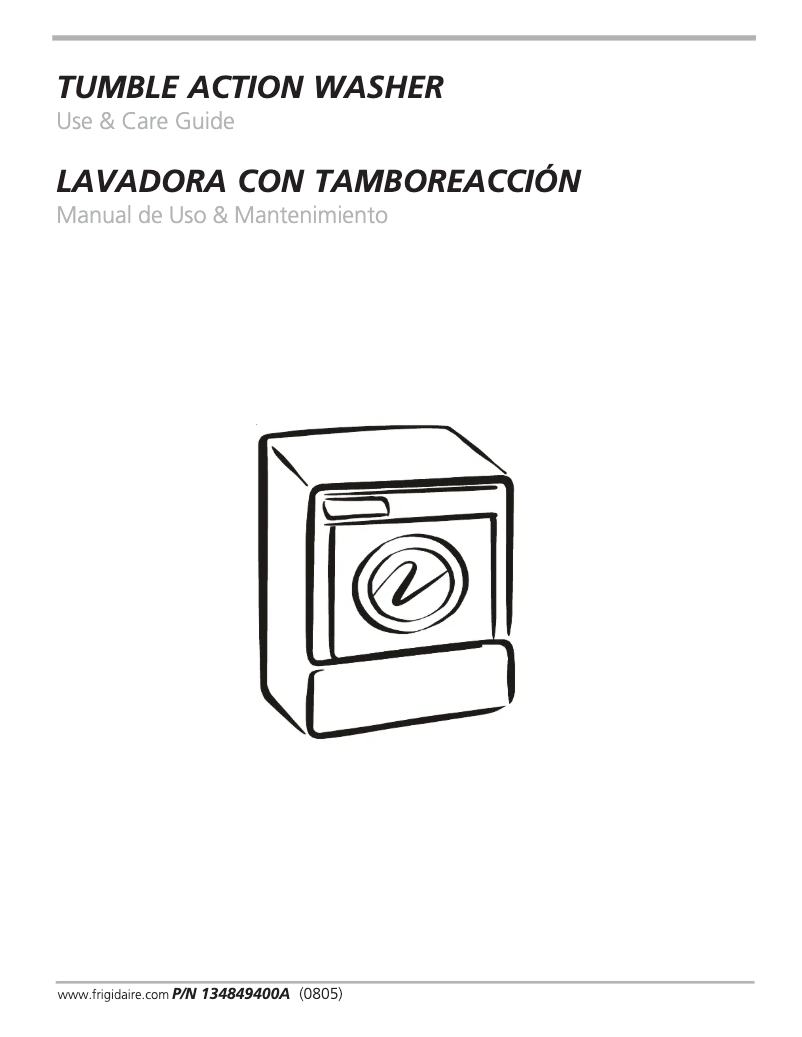 Page 1 de la notice Manuel utilisateur Frigidaire LTF2140FS