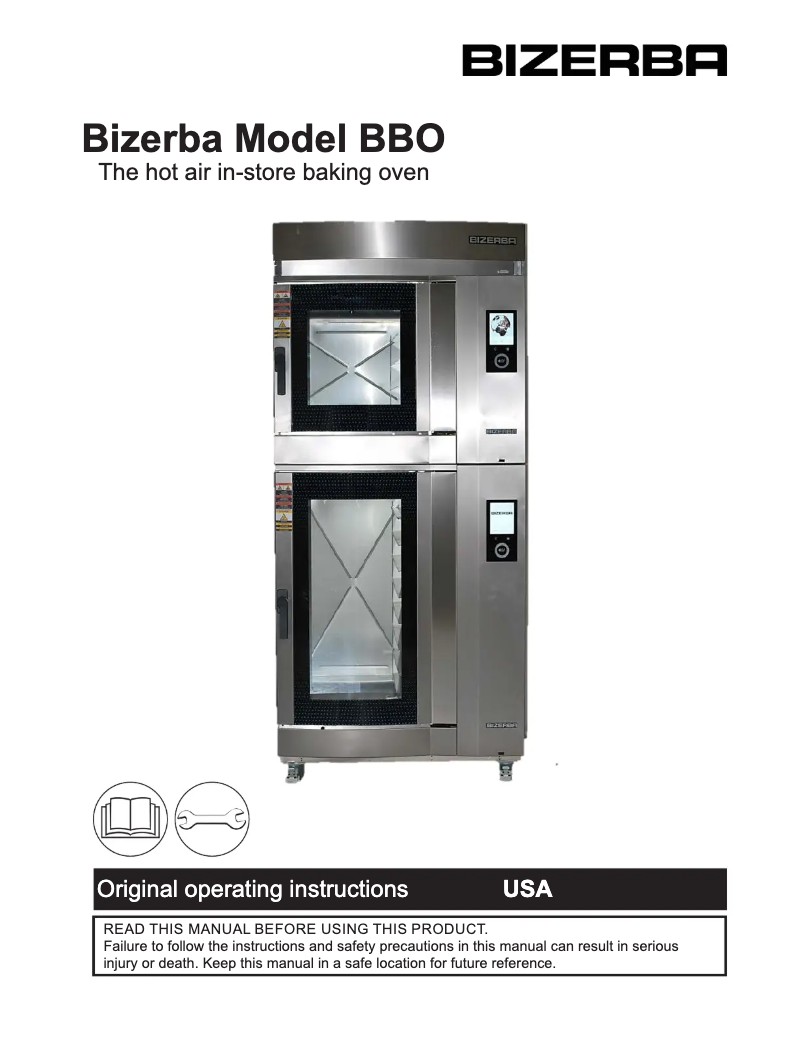 Página 1 del manual Manual de usuario Bizerba Dibas D64B-S-X3002-A