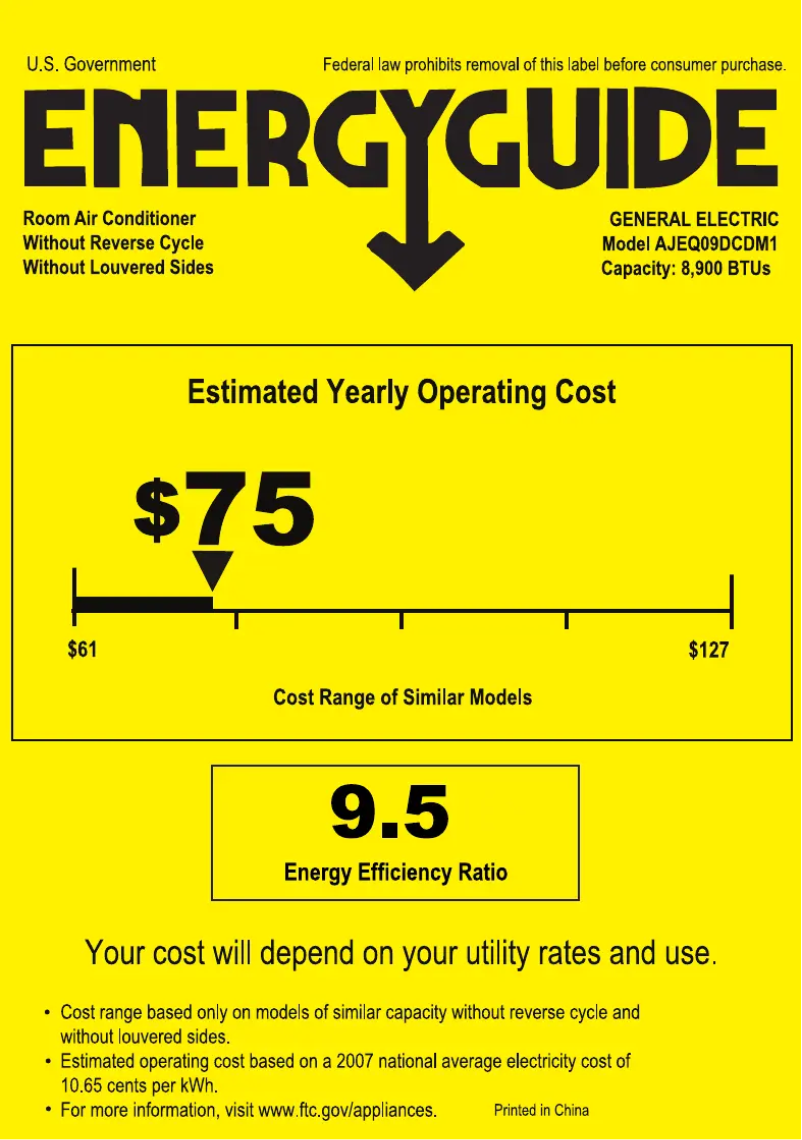 Imagen de la primera página del manual del dispositivo AJEQ09DCD