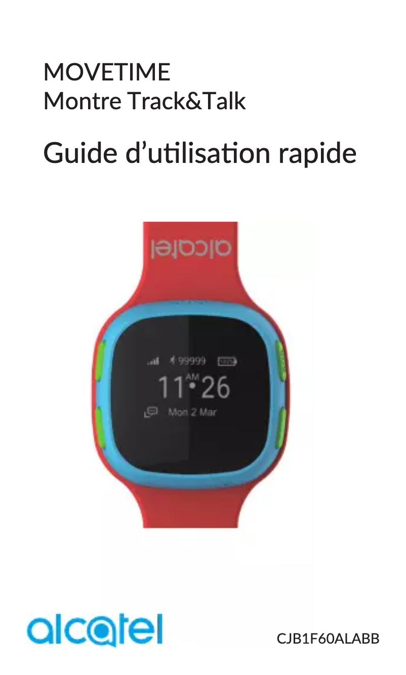 Image de la première page du manuel de l'appareil Move Time SW10