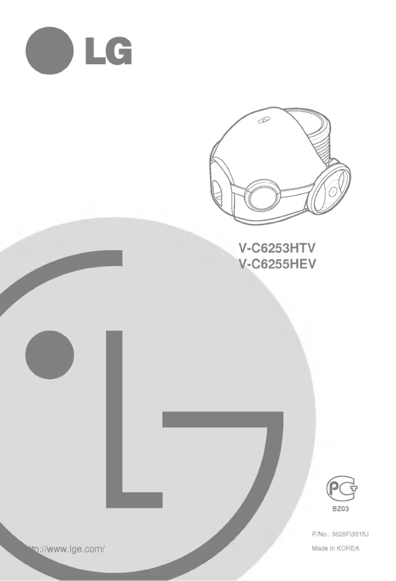 Page 1 de la notice Manuel utilisateur LG V-C6253HTV