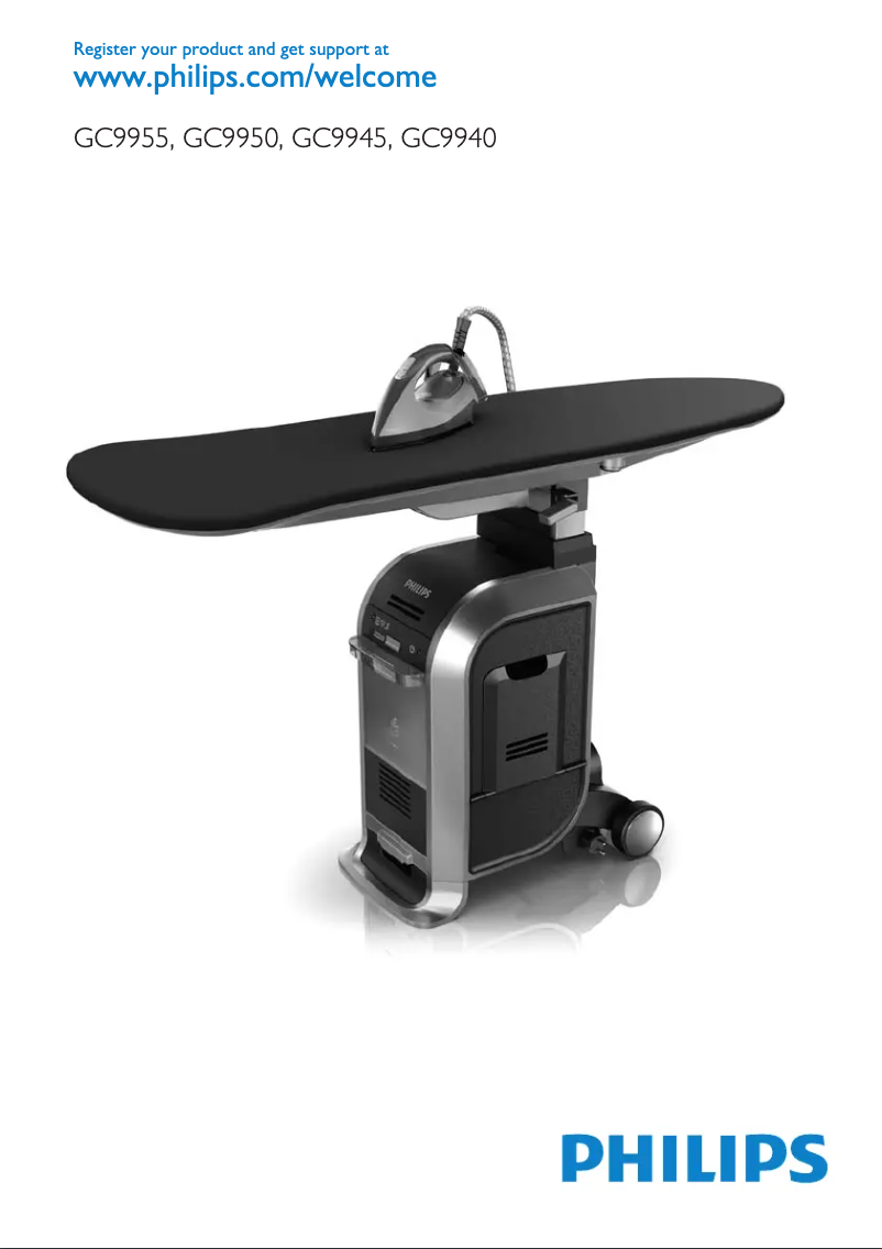 Page n°1 - Manuel utilisateur Philips WardrobeCare Integrated