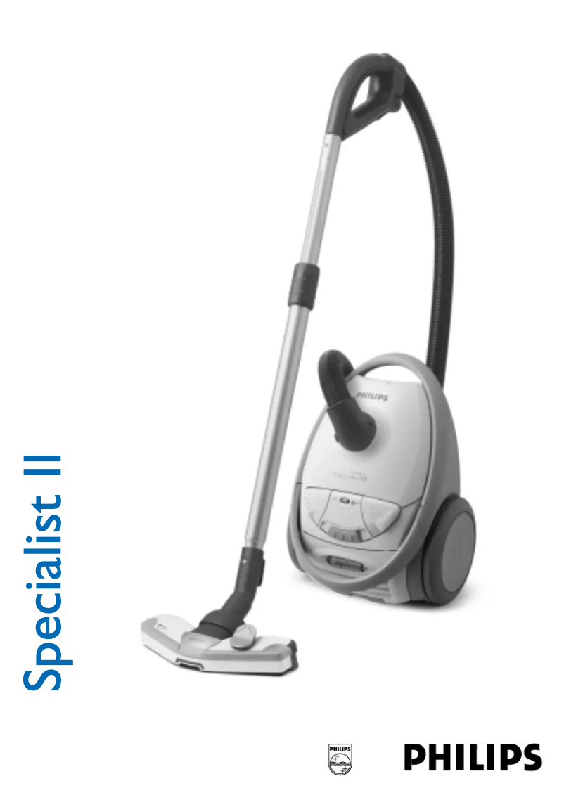 Página 1 del manual Manual de usuario Philips Specialist II FC9128