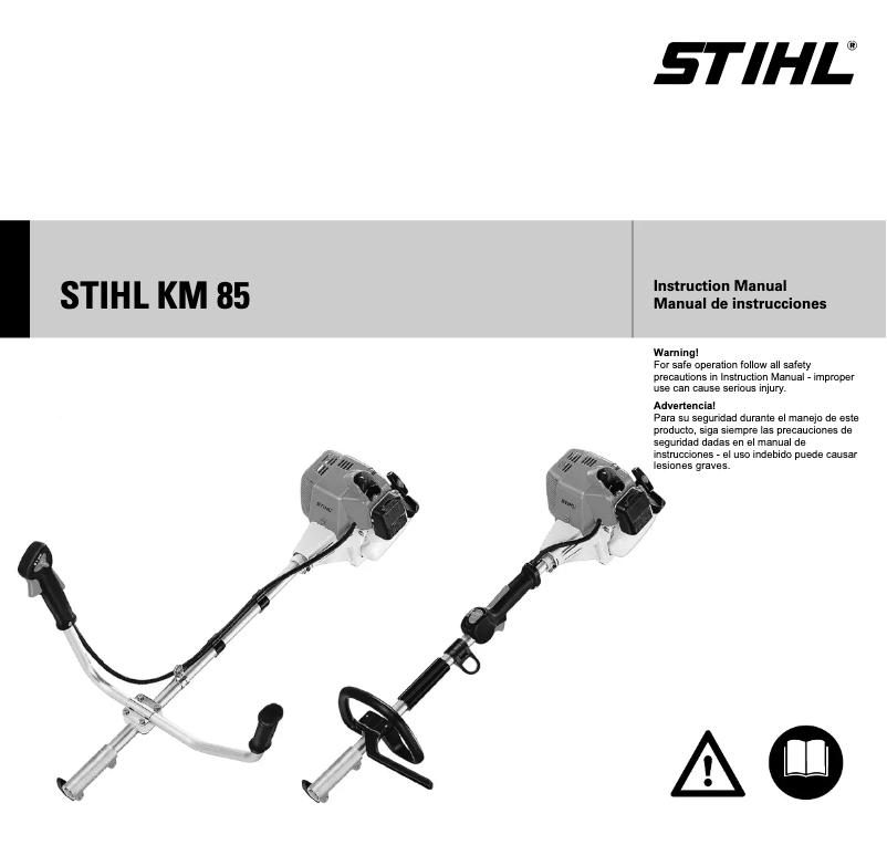 Page 1 de la notice Manuel utilisateur Stihl KM 85