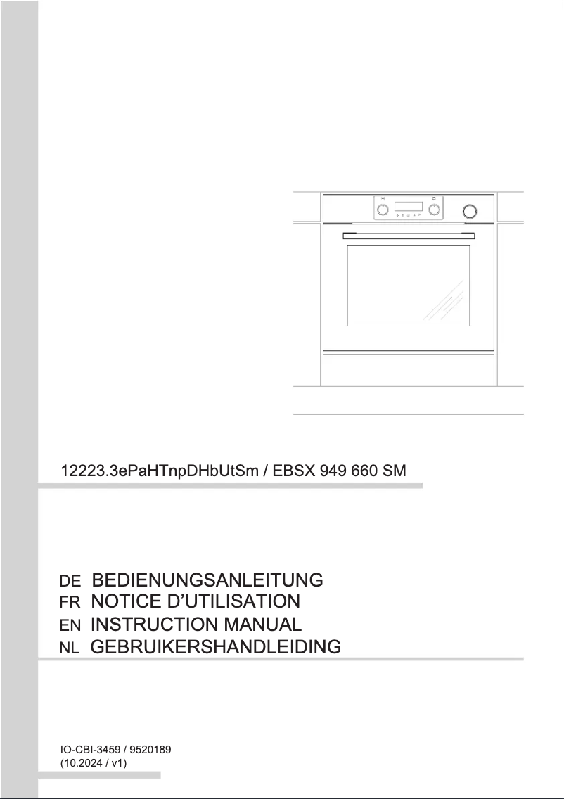 Página 1 del manual Manual de usuario Amica EBSX 949 660 SM