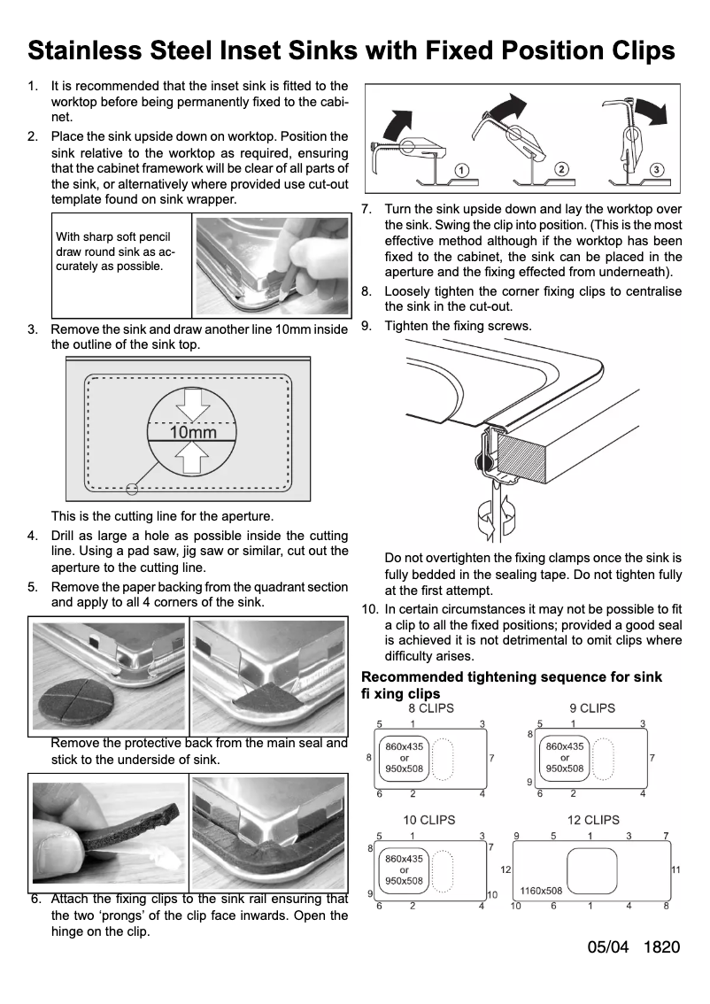 Image de la première page du manuel de l'appareil RB440BF