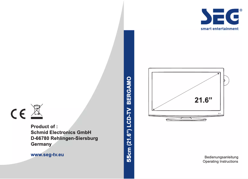 Image de la première page du manuel de l'appareil Bergamo