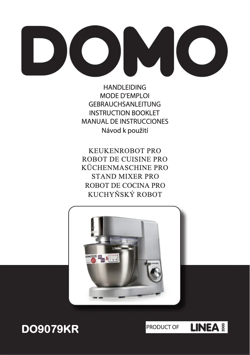 Page n°1 - Manuel utilisateur Domo DO9079KR