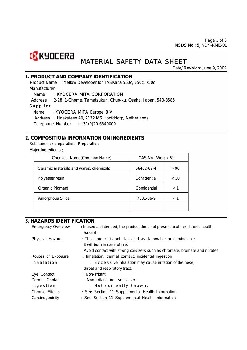 Image de la première page du manuel de l'appareil TASKalfa 750c