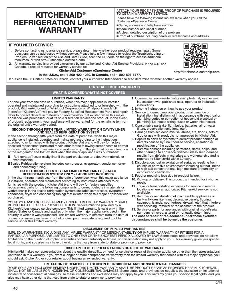 Imagen de la primera página del manual del dispositivo KRFF707E