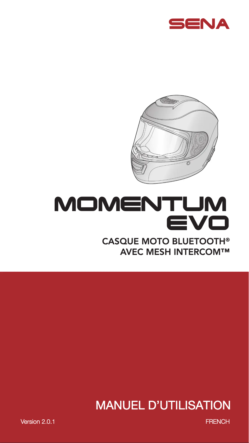Page n°1 - Manuel utilisateur Sena Momentum EVO