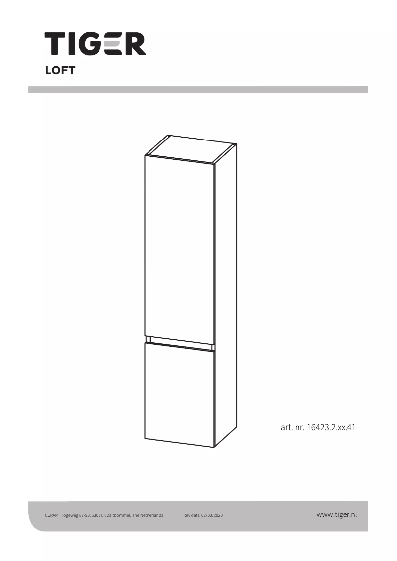 Página 1 del manual Manual de usuario Tiger Loft