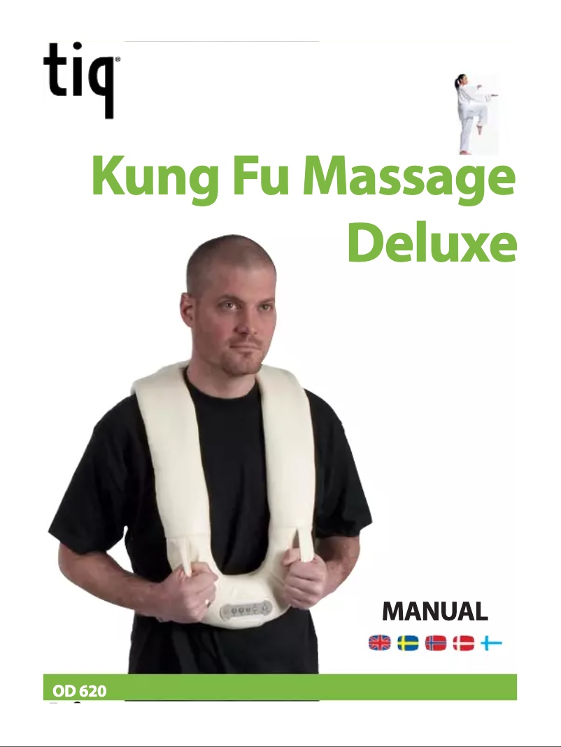 Image de la première page du manuel de l'appareil Kung Fu OD 620